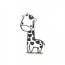 New Drawing Cute Giraffe   Giraffe Coloring Pages