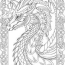 Unique Adult Coloring Pages Free Printable With Coloring Page & Line Art