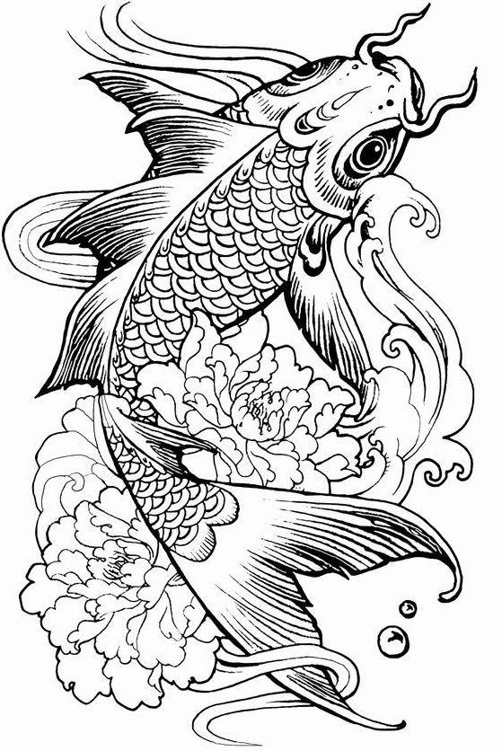 Unique Adult Coloring Pages Free Printable With unique adult coloring pages free printable fish