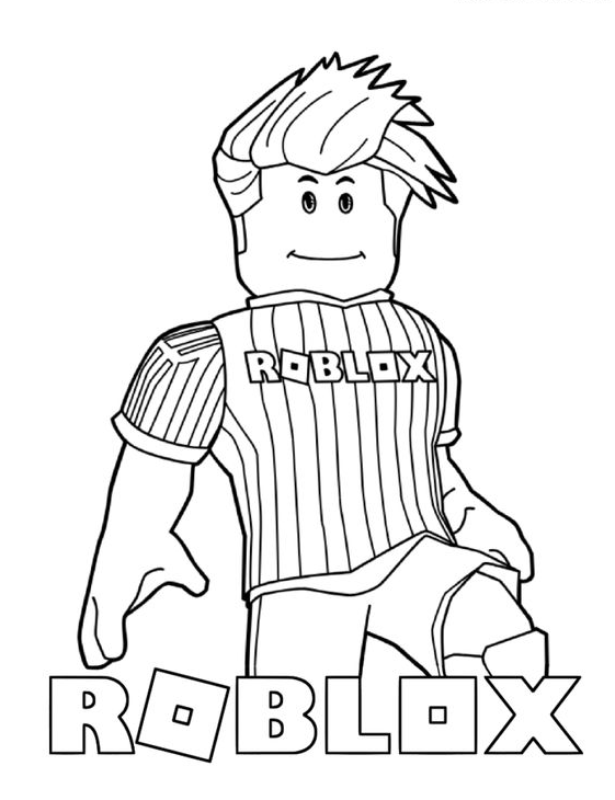 Coloring Pages For Boys With There are many high quality Roblox coloring pages for your kids