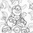 Coloring Pages For Kids   Minion Coloring Pages Free PDF Printables