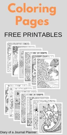 Coloring Pages To Print With 13 Free Printable Mindfulness Colouring Sheets