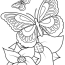 Cute Coloring Pages With Printable Butterfly Coloring Pages For Kids