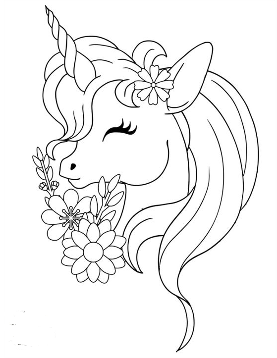 Kids Coloring With 6 Magical Printable Unicorn Coloring Pages for Kids & Adults