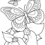 Printable Butterfly Coloring Pages For Kids