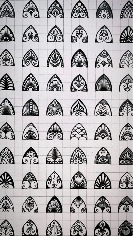 Art education drawing tutorials mandalas patterns doodles