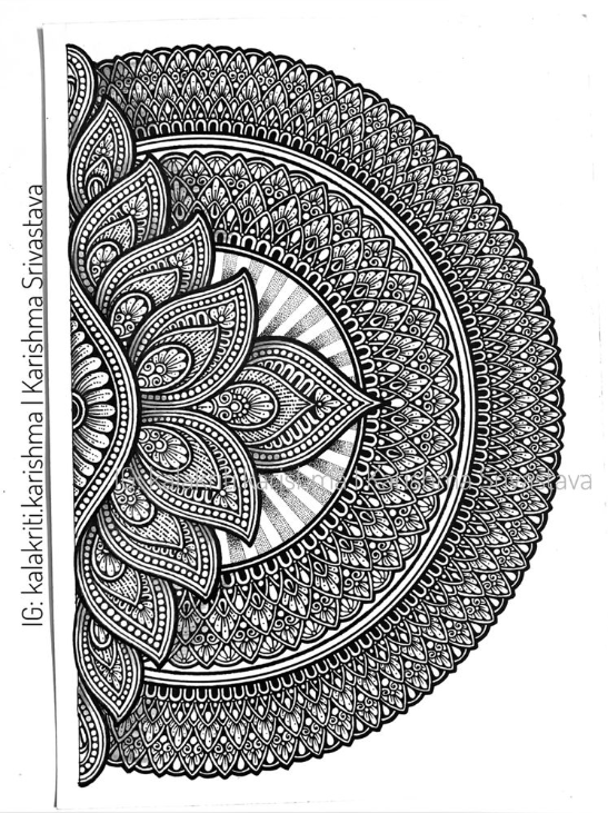 Beautiful Mandala Drawing