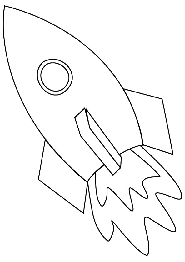 Coloring Sheets For Kids With Best Spaceship Coloring Pages For Toddlers