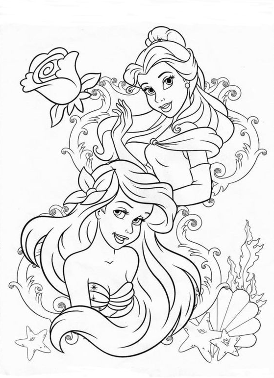 Disney Princess Coloring Pages Princess Coloring Pages. 100 Images Free Printable