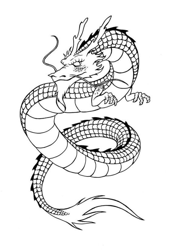 Dragon Coloring Page   Dragon Coloring Pages For Adults Best Coloring Pages For