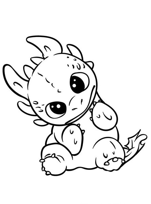 Dragon Coloring Page   How To Train Your Dragon Coloring Pages For