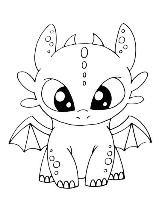 Dragon Coloring Page   How To Train Your Dragon Coloring