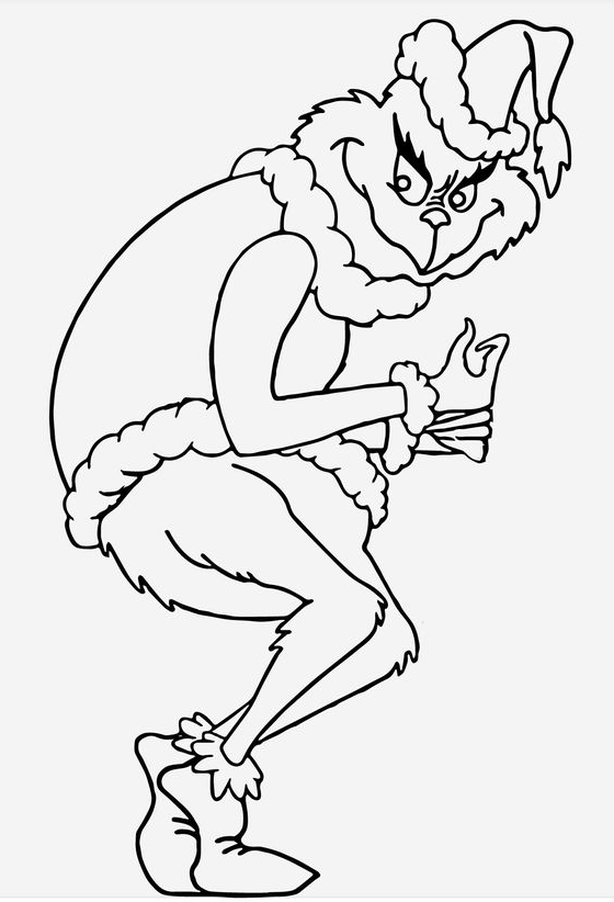 Grinch Coloring Pages Grinch Coloring Pages Free Printable