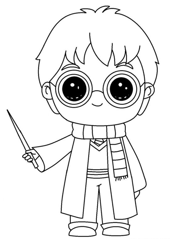Harry Potter Coloring Pages Free Printable Harry Potter Coloring Pages For Kids And For You