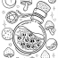 Kawaii Coloring Pages Poisonous Elixir Coloring Page
