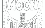 Moon Coloring Pages Moon Coloring Pages Freebies