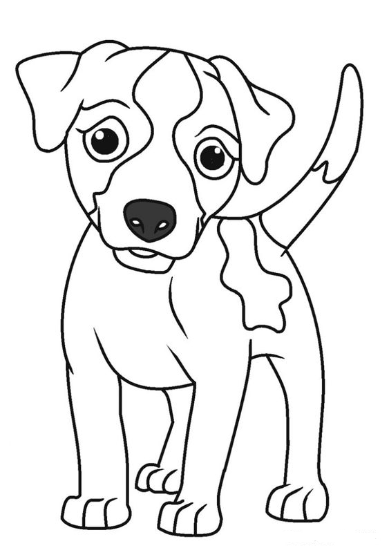 Printable Dog Coloring Pages For Kids