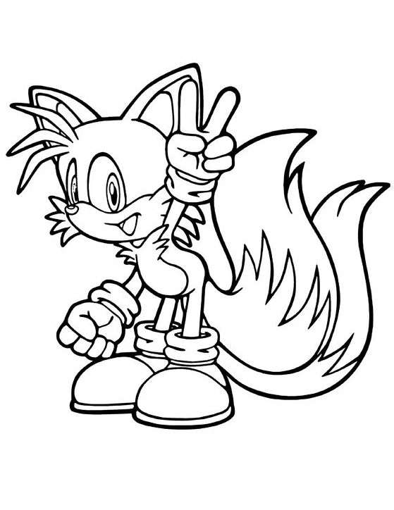 Sonic Coloring Pages Sonic Coloring Pages For Kids For You