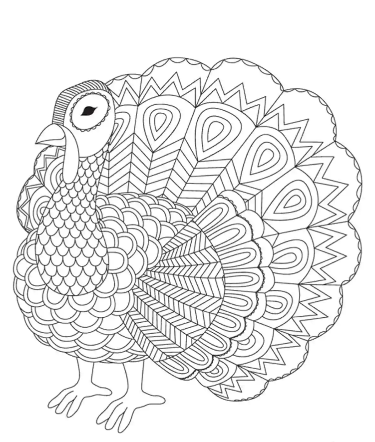 Thanksgiving Coloring Pages For Kids Thanksgiving with these free turkey coloring pages