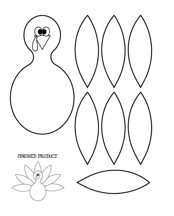 Turkey Coloring Pages Terrific Free Printable Turkey