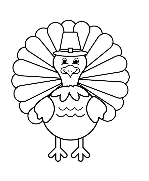 Turkey Coloring Pages unique turkey coloring pages great for all ages