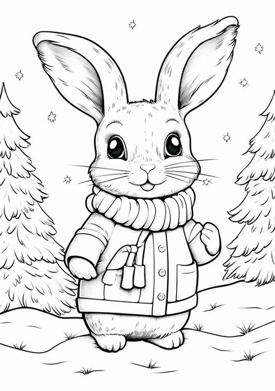 Winter Coloring Pages   Free Kids Coloring Pages For Kids Creative Fun For The Holiday