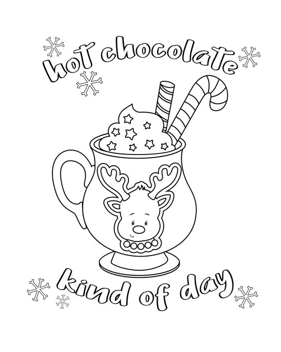 Winter Coloring Pages Free Printable Winter Coloring Pages