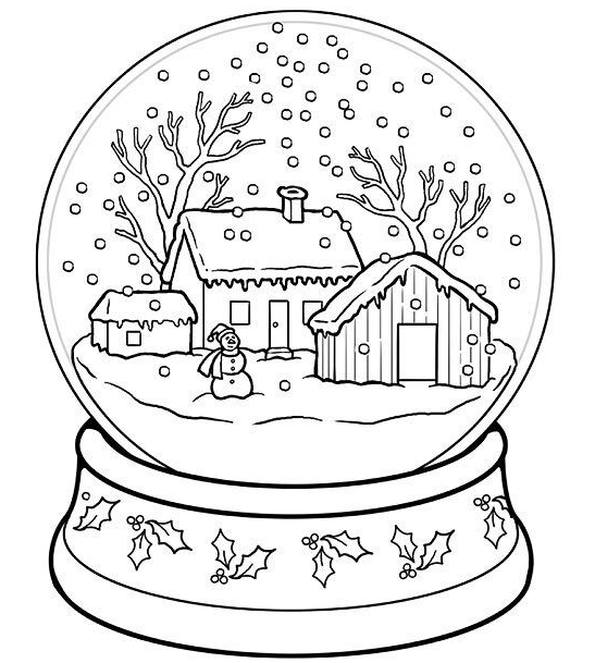 Winter Coloring Pages Printable Winter Coloring Pages