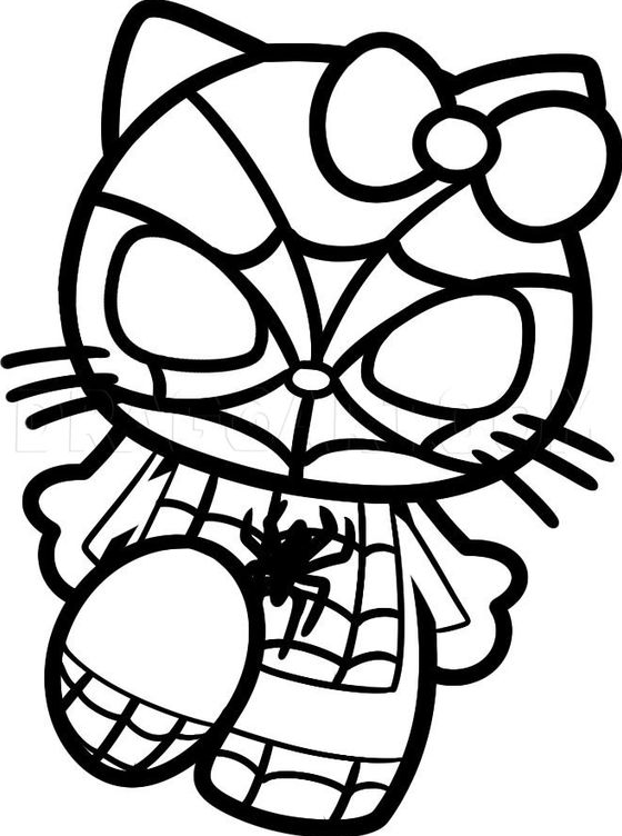 Cute Hello Kitty Coloring Pages Gallery