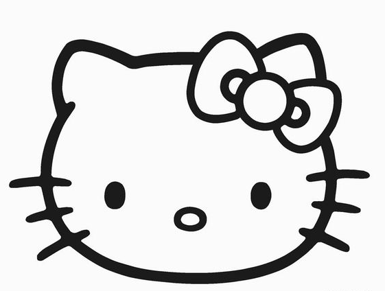 Outstanding Hello Kitty Coloring Pages Design