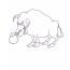 Bull Coloring Pages For Your Toddler   Cute Snorting Bull Coloring Page