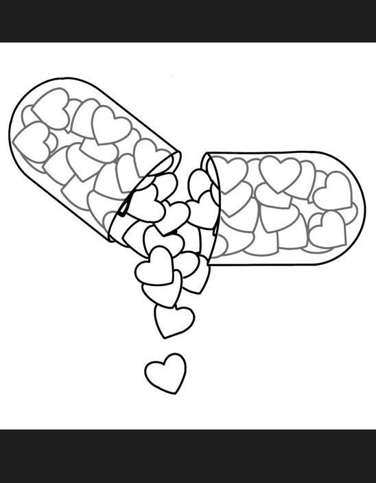 Cute Aesthetic Coloring Pages - Cute aesthetic coloring pages love