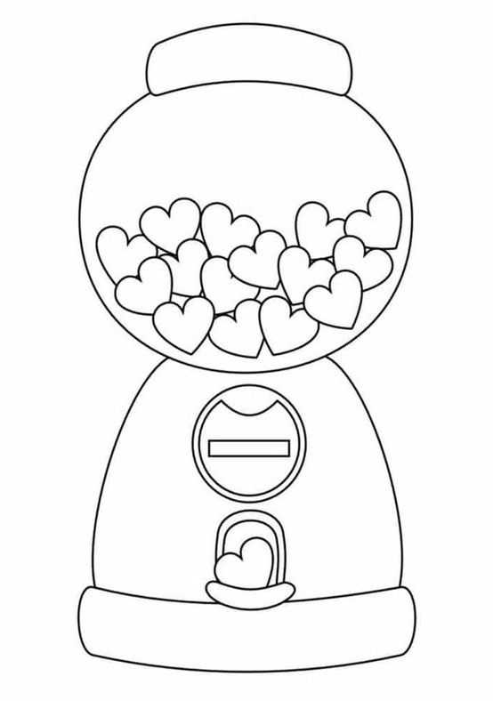 Cute Aesthetic Coloring Pages - Free & Easy To Print Cute Coloring Pages