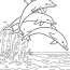 Dophin Coloring Pages   Mammals Book Two Coloring Pages Animal Coloring Pages