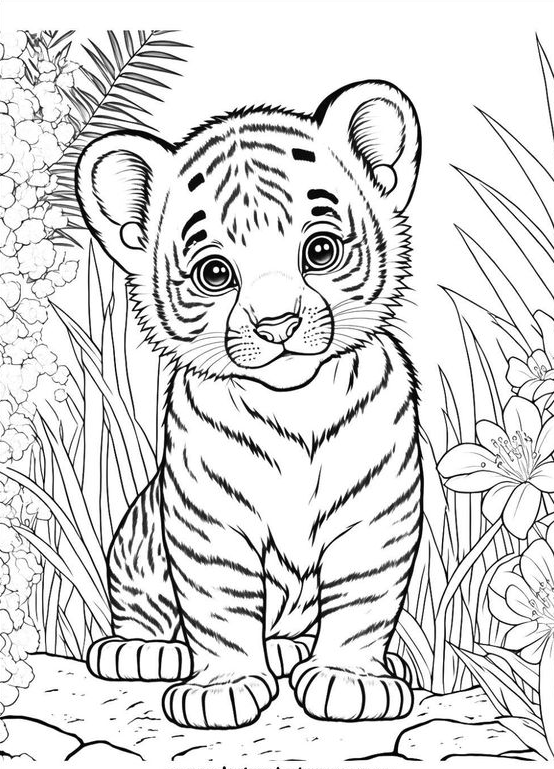 Free Coloring Pages   Free Animal Coloring Pages Free Worksheet For