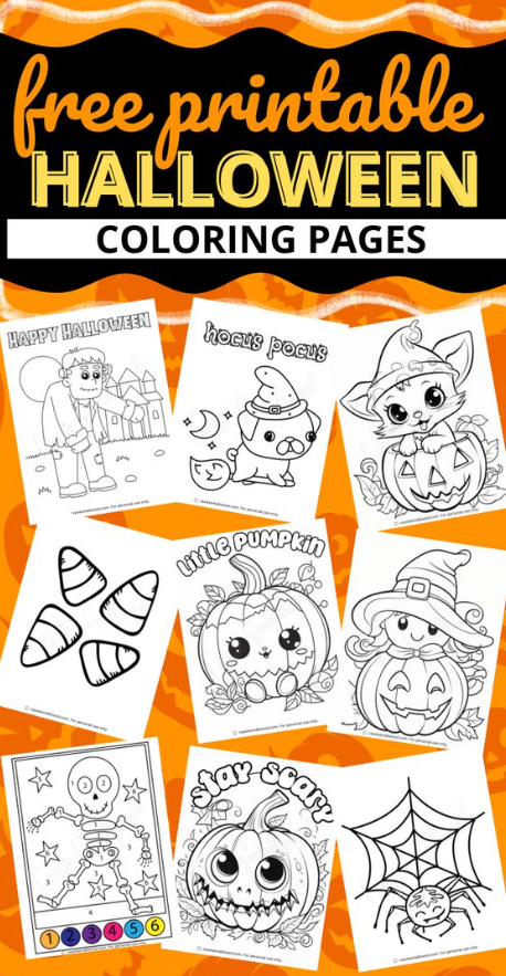 Halloween Coloring Pages   Halloween Coloring Pages For