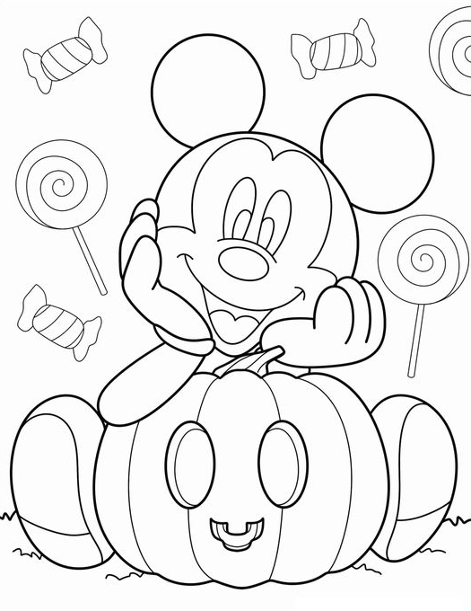 Halloween Coloring Pages   Pumpkin Coloring Pages
