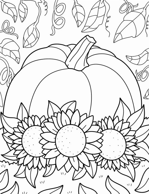 Halloween Coloring Pages - Pumpkin Coloring Pages