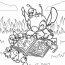 Lilo & Stitch Coloring Pages   Stitch Reading A Book Do Duckings Coloring Page