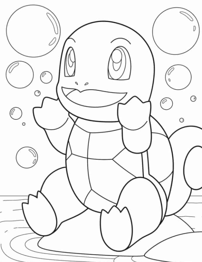 Pokemon Ing Pages   Cute Squirtle Pokemon To