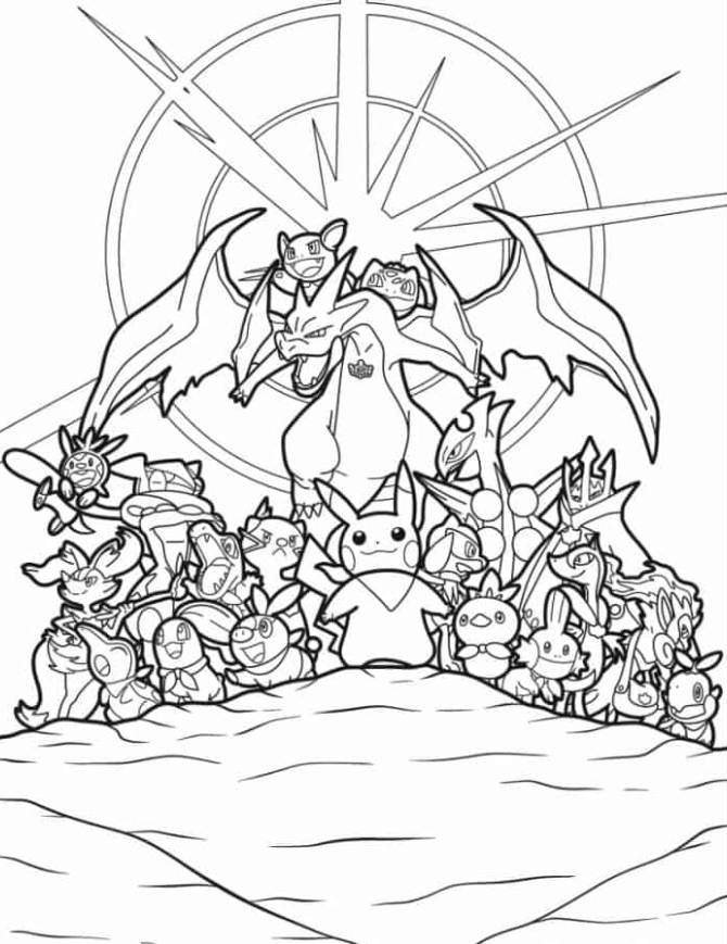 Pokemon Coloring Pages   Pokemon Coloring