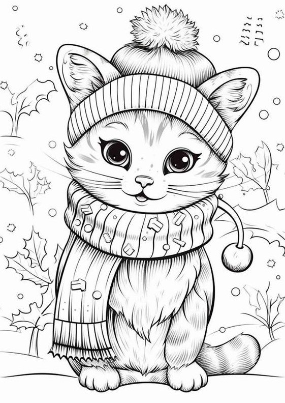Coloring Pages Free Printable   Free Kids Christmas Coloring Pages Creative Fun For The Holiday