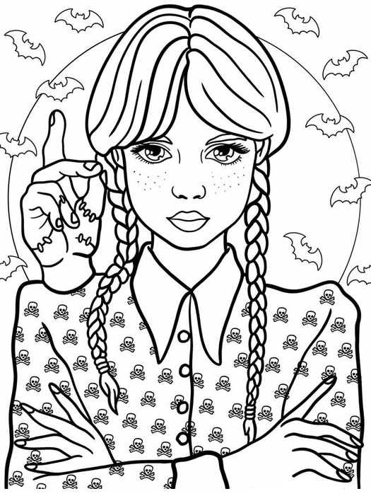 Coloring Pages Free Printable   Halloween Coloring Pages Free PDF