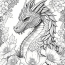 Coloring Sheets For Adults   The House Of The Dragons Inspired Coloring Pages
