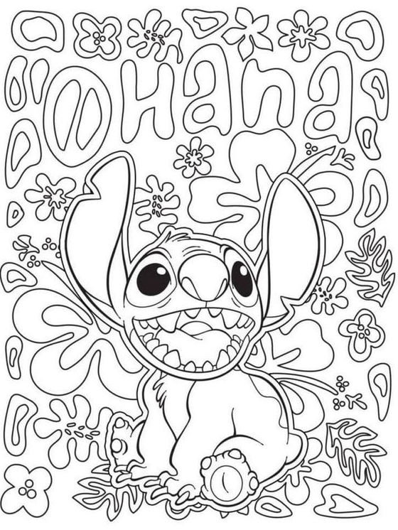 Printable Adult Coloring Pages   Lilo And Stitch Coloring Pages Printable Coloring Pages For