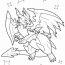 Charizard Coloring Pages   Mega Charizard X Coloring Page