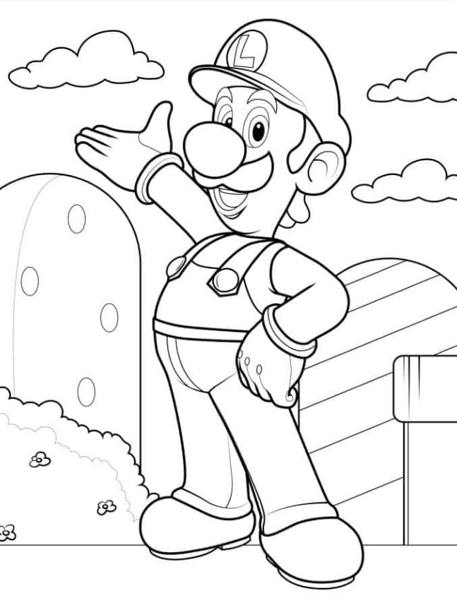 Luigi Ing Pages   Luigi In Super Mario World To
