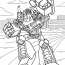 Rescue Bots Coloring Pages   Rescue Bots Optimus Prime Cartoon Coloring Page