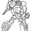 Rescue Bots Coloring Pages   Simple Bumblebee Rescue Bot Coloring Page For Preschoolers