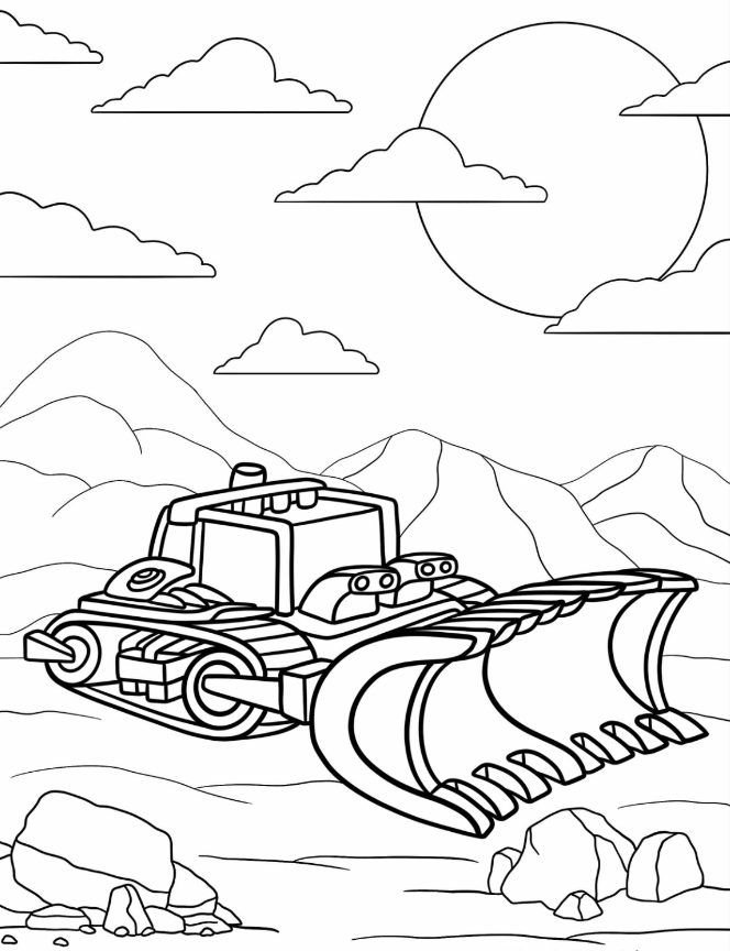 Rescue Bots Coloring Pages   Transformers Rescue Bots Boulder Car Form